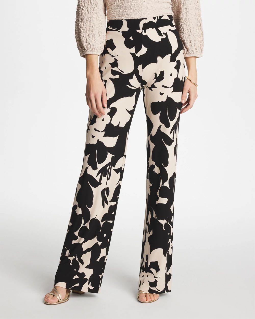 Shadow Blossom Matte Jersey Pants | Chico's